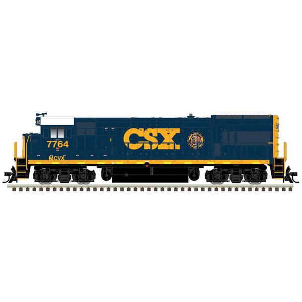 PRE-ORDER: Atlas Master Gold 40006511 - GE U36B (DCC and Sound) CSX (CSXT) 7764 (MCVX Safety Train) - N Scale