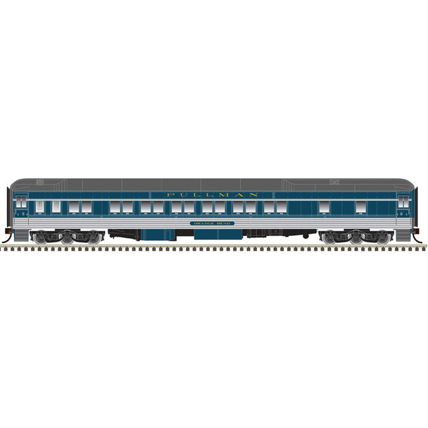 PRE-ORDER: Atlas Master 20008546 - Pullman 12-1 Sleeper Car Louisville & Nashville (L&N) Orange Bend - HO Scale