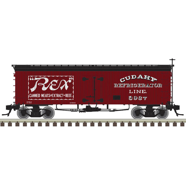 PRE-ORDER: Atlas Master 20008483 - 36' Wood Reefer Cudahy Rex Script (CRL) 3929 - HO Scale