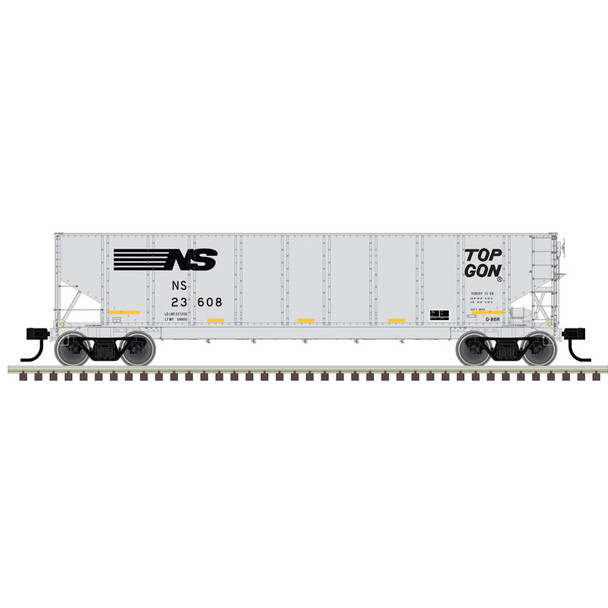 PRE-ORDER: Atlas Master 20008440 - TopGon Coal Gondola (3) Norfolk Southern (NS) 23719, 23739, 23763 G-86R (With Conspics) - HO Scale