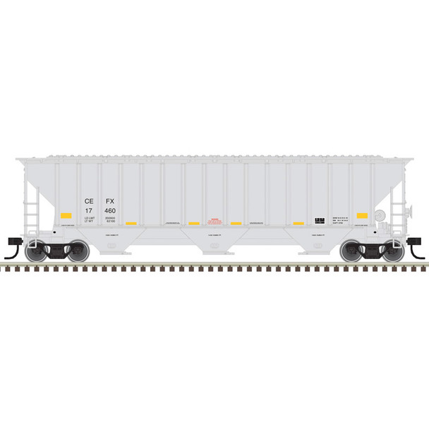 PRE-ORDER: Atlas Trainman 20008339 - Thrall 4750 Covered Hopper CIT Group (CEFX) 17488 - HO Scale