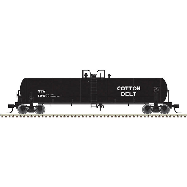 PRE-ORDER: Atlas Master 20008294 - 20,700 Gallon Tank Car Cotton Belt St. Louis Southwestern (SSW) 55010 - HO Scale