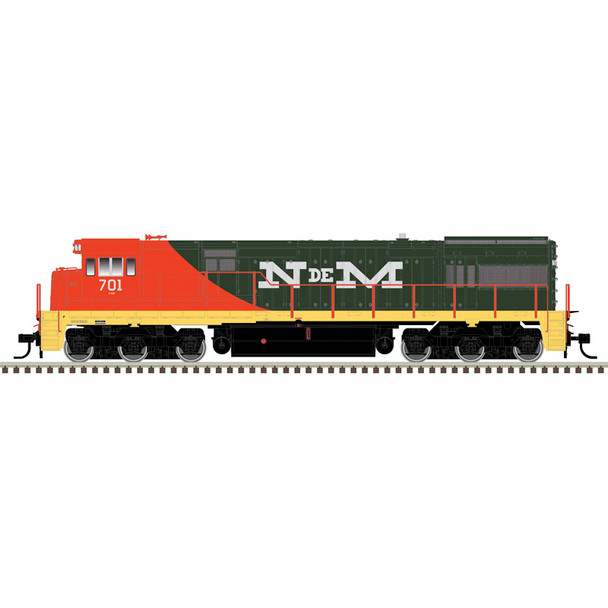 PRE-ORDER: Atlas Master Silver 10005264 - GE U30C (DC Silent) National of Mexico (NdeM) 701 - HO Scale