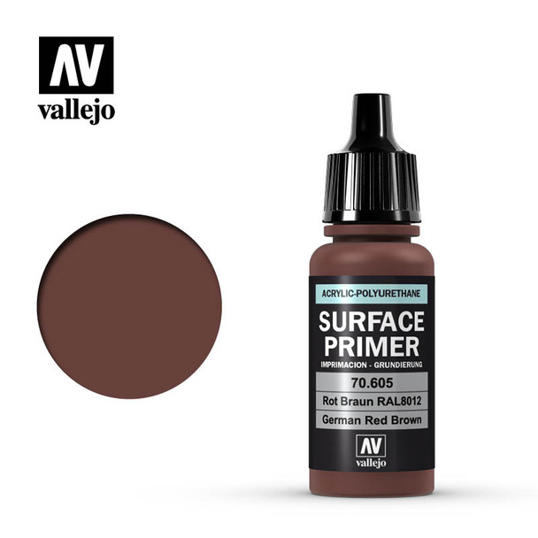 Vallejo 70-605 German Red Brown 17ml Bottle