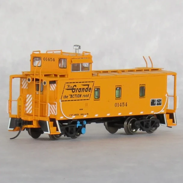 Trainworx 31401-54 - Rio Grande Orange Caboose Denver & Rio Grande Western (D&RGW) 01454 - N Scale