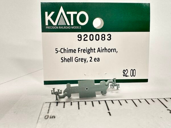Kato 920083 - 5-Chime Freight Airhorn, Shell Grey (D&RGW)  - N Scale