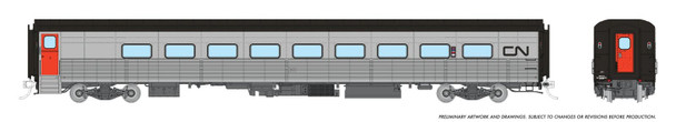 PRE-ORDER: Rapido 1062004 - Hawker Siddeley Tempo Coach Canadian National (CN) 376 - HO Scale