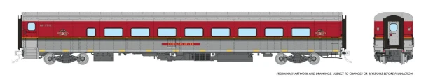 PRE-ORDER: Rapido 1062019 - Hawker Siddeley Tempo Club Algoma Central (AC) 5712 Goulais River - HO Scale