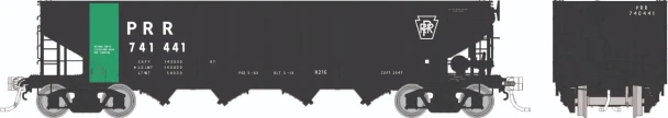 PRE-ORDER: Rapido 1137009A-901043 - H21G 4-Bay Hopper Penn Central (PC) 901043 (Ore Service) - HO Scale