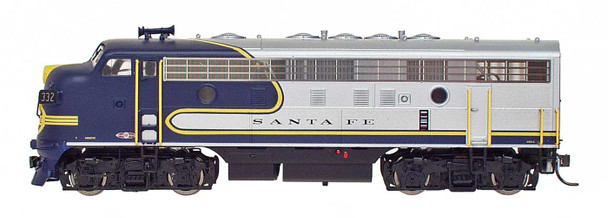 PRE-ORDER: InterMountain 49022-06 - EMD F7A (DCC without Sound) Atchison, Topeka and Santa Fe (ATSF) 332L Blue Bonnet - HO Scale