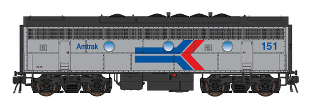 PRE-ORDER: InterMountain 49534-02 - EMD F7B (DCC without Sound) Amtrak (AMTK) 151 - HO Scale