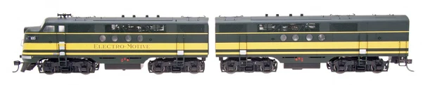 PRE-ORDER: InterMountain 49298-01 - EMD FT A+B Set (DCC without Sound) Electro-Motive Diesel Demonstrator (EMDX) 103 - HO Scale