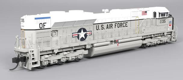 Broadway Limited 9984 -  EMD SD70ACe  Fantasy Paint (DCC and Sound) US Air Force (USAF) 135 - N Scale