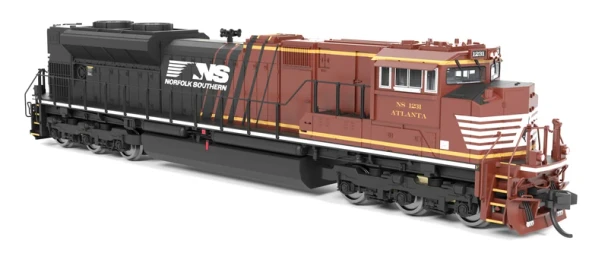 Broadway Limited 9987 -  EMD SD70ACe  "Atlanta", Office Car Special (DCC and Sound) Norfolk Southern (NS) 1231 - N Scale