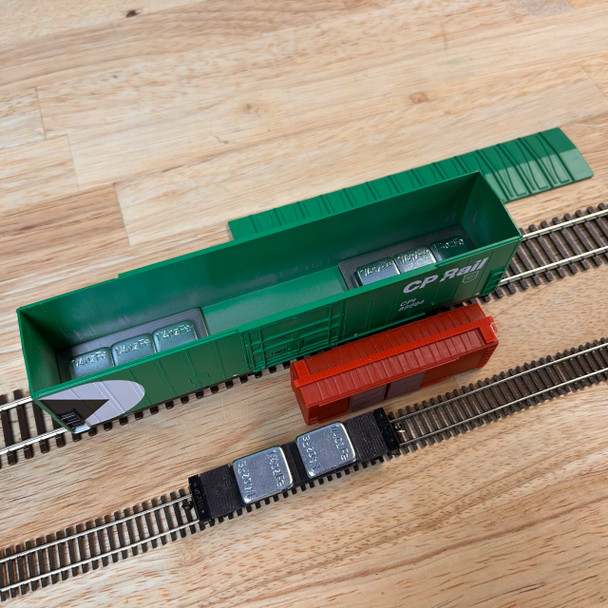 Jackson Railcar T1008 - Rolling Stock Weights (1/4oz, 36 pck)  - Multi Scale