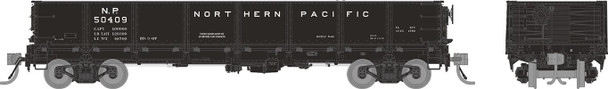 Rapido 163006A-58359 - 40' Drop Bottom Gondola Northern Pacific (NP) 58359 1966 Scheme - HO Scale