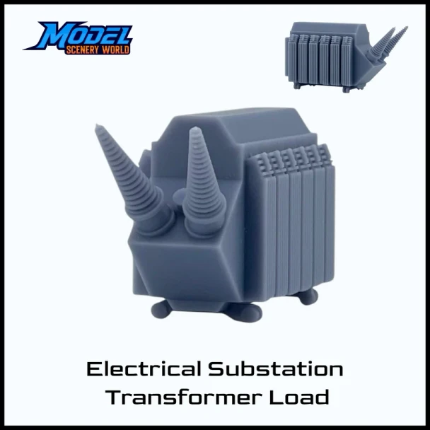 Model Scenery World N106 - Electrical Substation Transformer Load  - N Scale