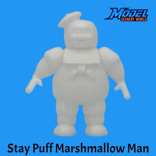 Model Scenery World N183 - Stay Puff Marshmallow Man 30' Tall - White  - N Scale
