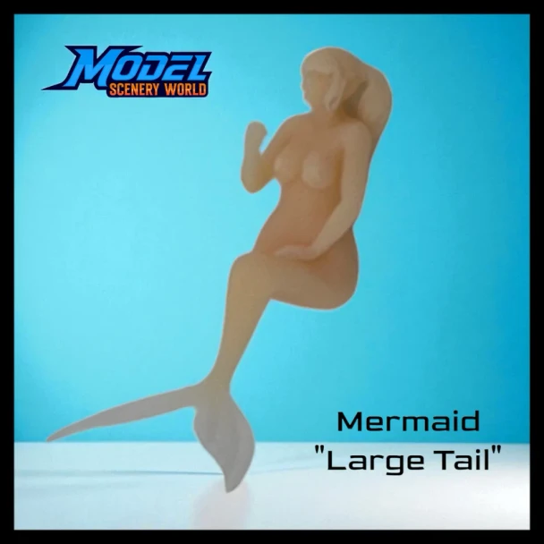 Model Scenery World N199 - Mermaid Large Tail  - N Scale