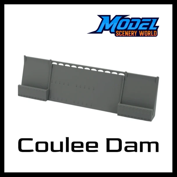 Model Scenery World N290 - Coulee Dam - Gray  - N Scale