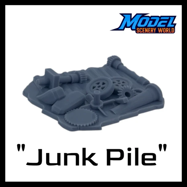 Model Scenery World HO177 - Trackside Industrial Junk Pile  - HO Scale