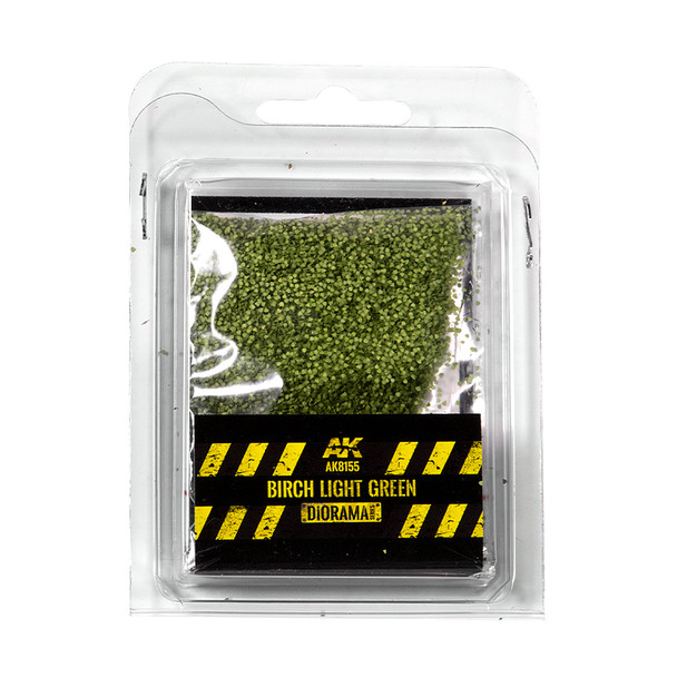 AK Interactive 8155 - Birch Light Green Leaves - 28mm (Bag 7 grams)  - Multi Scale