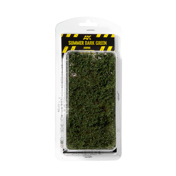 AK Interactive 8168 - Summer Dark Green Shrubberies / 75mm / 90mm  - Multi Scale