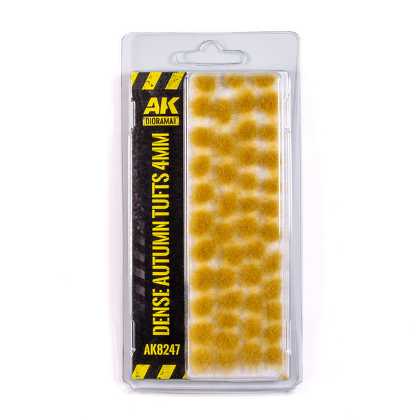 AK Interactive 8247 - Dense Autumn Tufts 4mm  - Multi Scale