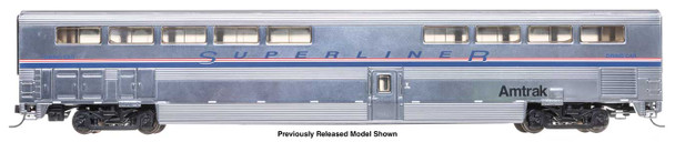 PRE-ORDER: Walthers Proto 920-12082 - 85' Bombardier Superliner II Diner (Lighted) Amtrak (AMTK) 38039 (Phase IV) - HO Scale
