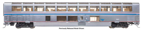 PRE-ORDER: Walthers Proto 920-12094 - 85' Bombardier Superliner II Sightseer Lounge (Lighted) Amtrak (AMTK) 33035 (Phase VI) - HO Scale