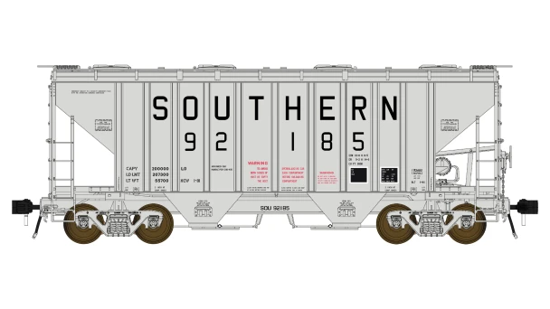 Class One Model Works FC01033 - PS 3000CD Two-Bay Hopper Car Southern (SOU)  92383 - HO Scale