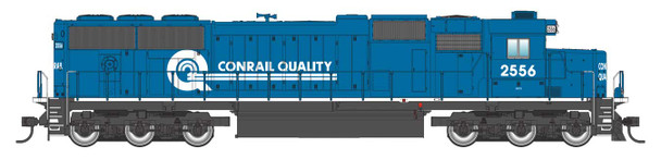 Walthers Mainline 910-11022 - EMD SD70 (DC Silent) Conrail (CR) 2556 - HO Scale