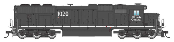Walthers Mainline 910-11026 - EMD SD70 (DC Silent) Illinois Central (IC) 1019 - HO Scale
