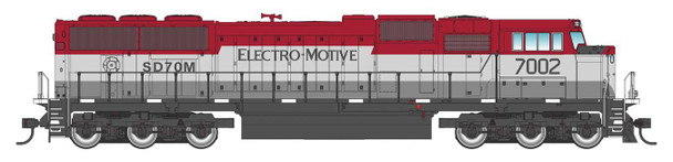 Walthers Mainline 910-21025 - EMD SD70M (DCC and Sound) Electro-Motive Diesel Demonstrator (EMDX) 7020 - HO Scale