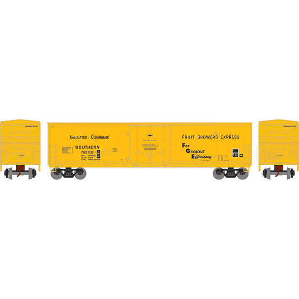 Athearn 2069 - 50' Youngstown Plug Door Box Car Southern (SOU) 792708 - HO Scale