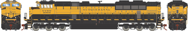 Athearn Genesis 75663 - EMD SD70M-2 (DCC and Sound) New York, Susquehanna and Western (NYSW) 4066 - HO Scale