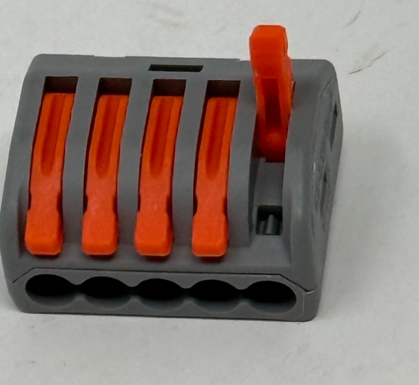 Jackson Railcar WC1010 - Lever Connector 5 Conductor (10pk)  -