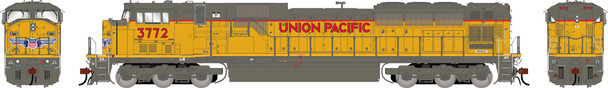 Athearn Genesis 1917 - EMD SD90MAC (DC Silent) Union Pacific (UP) 3772 - HO Scale