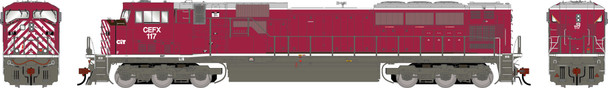Athearn Genesis 1930 - EMD SD90MAC (DCC and Sound) CIT Group/Capital Finance (CEFX) 117 - HO Scale