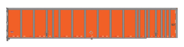 PRE-ORDER: Bowser 44179 - 53' Roadrailer Schneider 427949 - HO Scale