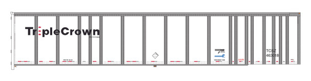 PRE-ORDER: Bowser 44198 - 53' Roadrailer TCSZ Med Logo Platewall NS/CR 463139 - HO Scale