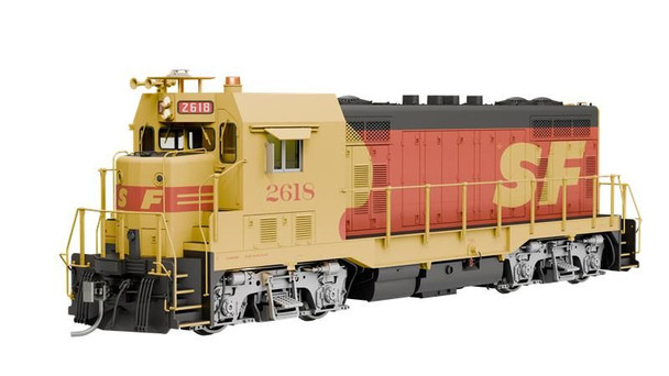 Rapido 70135 - CF7 Square Cab (DC Silent) Atchison, Topeka and Santa Fe (ATSF) 2618 Kodachrome - HO Scale