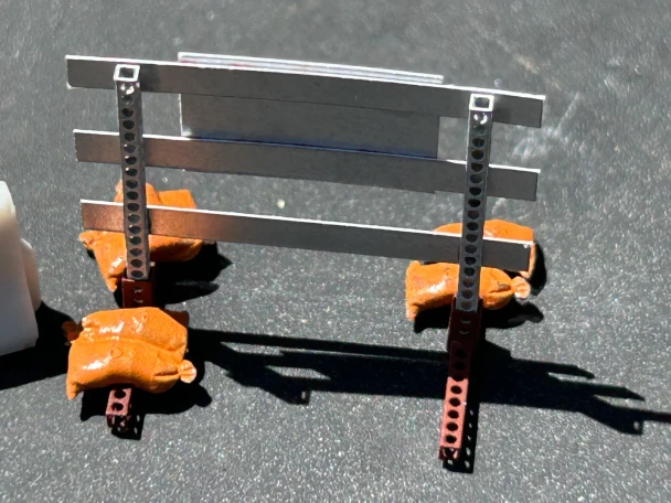 ScaleSigns HO-4000-036-01-C - Type 3 Barricade  - HO Scale