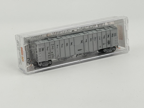 Pre-Owned: Micro-Trains 50' Airslide Hopper Western Maryland 5565 - N Scale