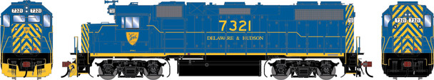 PRE-ORDER: Athearn Genesis 3404 - EMD GP38-2 (DC Silent) Delaware & Hudson (D&H) 7321 - HO Scale
