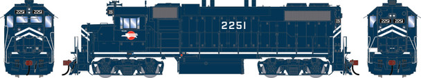 PRE-ORDER: Athearn Genesis 3423 - EMD GP38-2 (DCC and Sound) Missouri Pacific (MP) 2251 - HO Scale