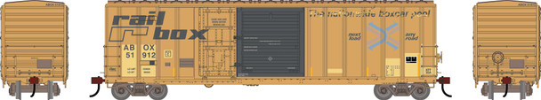 PRE-ORDER: Athearn 3855 - 50' FMC 5277 Combo Door Box Car TTX (ABOX) 51912 Primed For Grime 'Early' - HO Scale