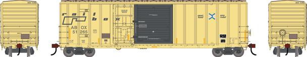 PRE-ORDER: Athearn 3861 - 50' FMC 5277 Combo Door Box Car TTX (ABOX) 51265 Primed For Grime 'Late' - HO Scale