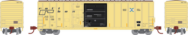 PRE-ORDER: Athearn 3894 - 50' FMC 5277 Combo Door Box Car TTX (ABOX) 51106 Primed For Grime 'Late' - N Scale