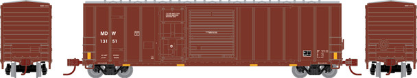 PRE-ORDER: Athearn 3902 - 50' FMC 5277 Combo Door Box Car Minnesota, Dakota and Western Railway (MDW) 13151 - N Scale